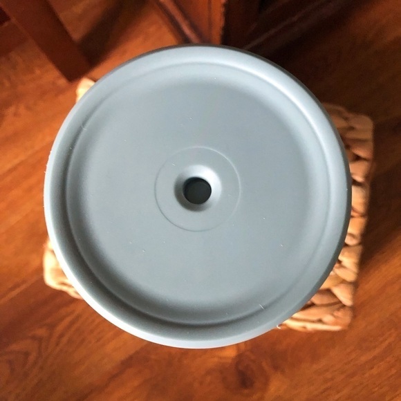 Core Large blue stainless steel cup with lid - Picture 4 of 4